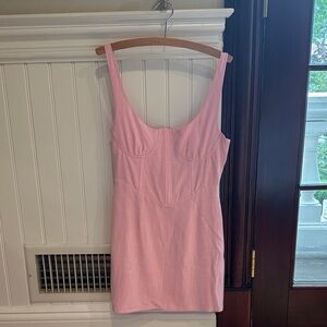 Pink Sleeveless Dress